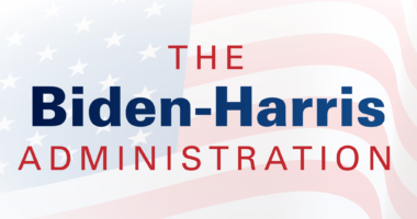 The Biden-Harris Administration banner