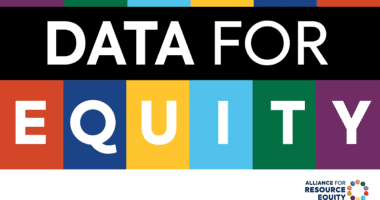 Data for Equity banner with different colors