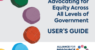Graphic: Advocating for Equity Across All Levels of Government: Users Guide