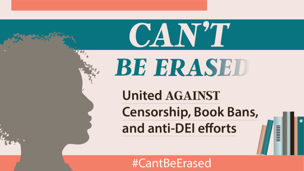 Can't Be Erased campaign banner