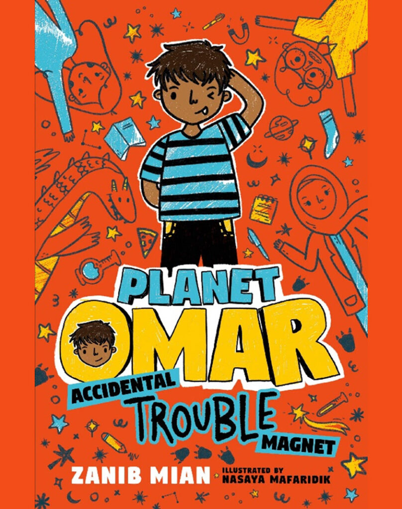 Planet Omar: Accidental Trouble Magnet book cover