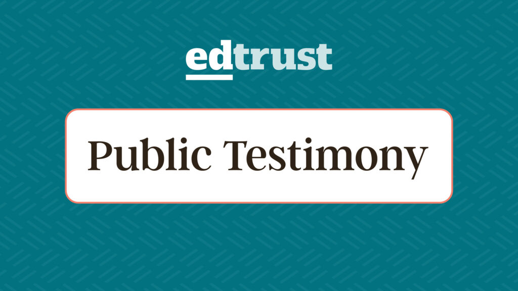 Public Testimony