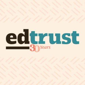 EdTrust 30th Anniversary logo