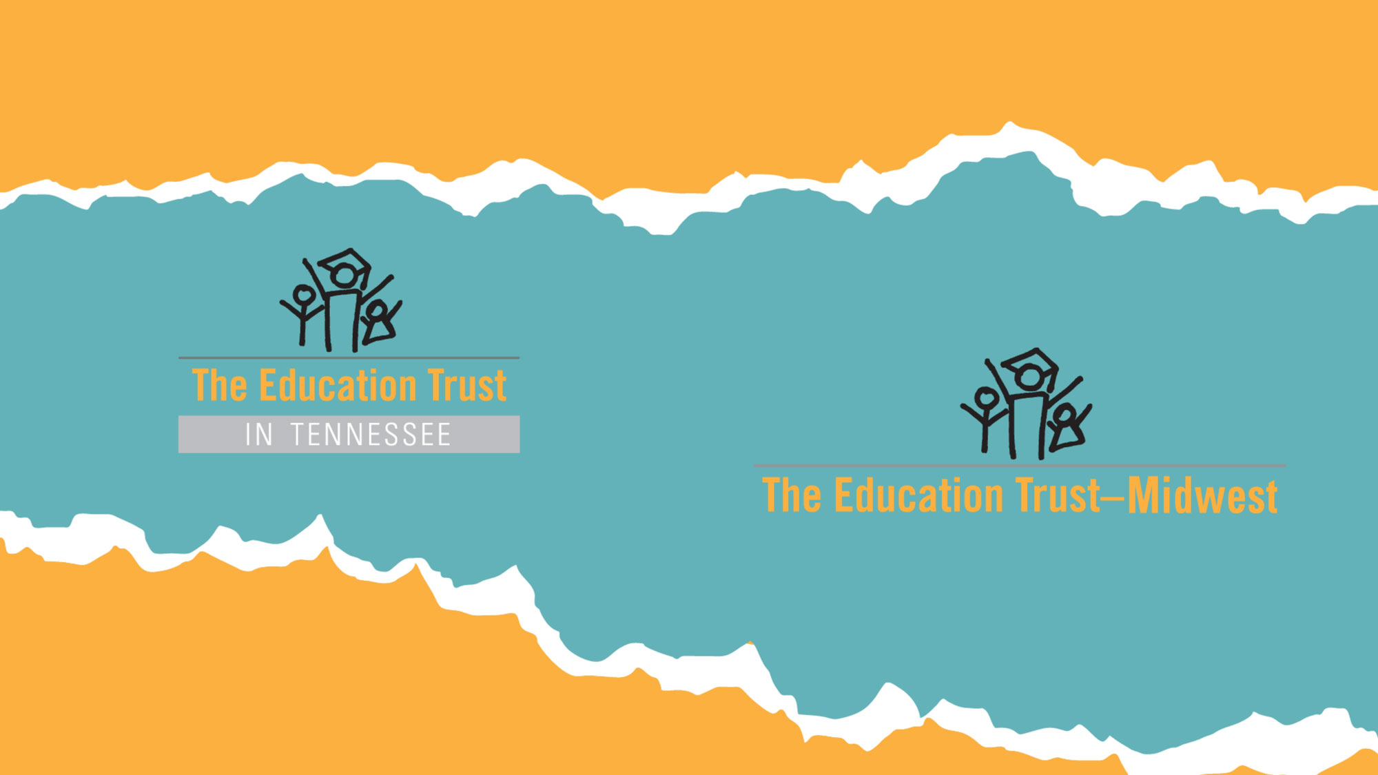 Logos of The Education Trust in Tennessee and The Education Trust-Midwest